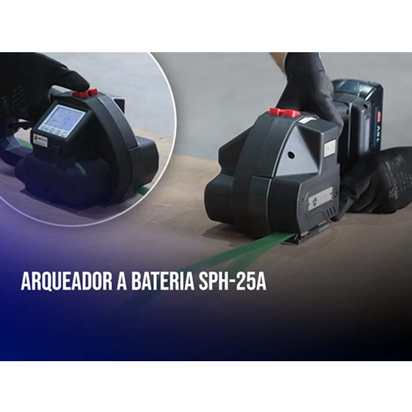 Arqueador SPH-25A: Mobilidade e Eficiência na Arqueação com Fitas PET