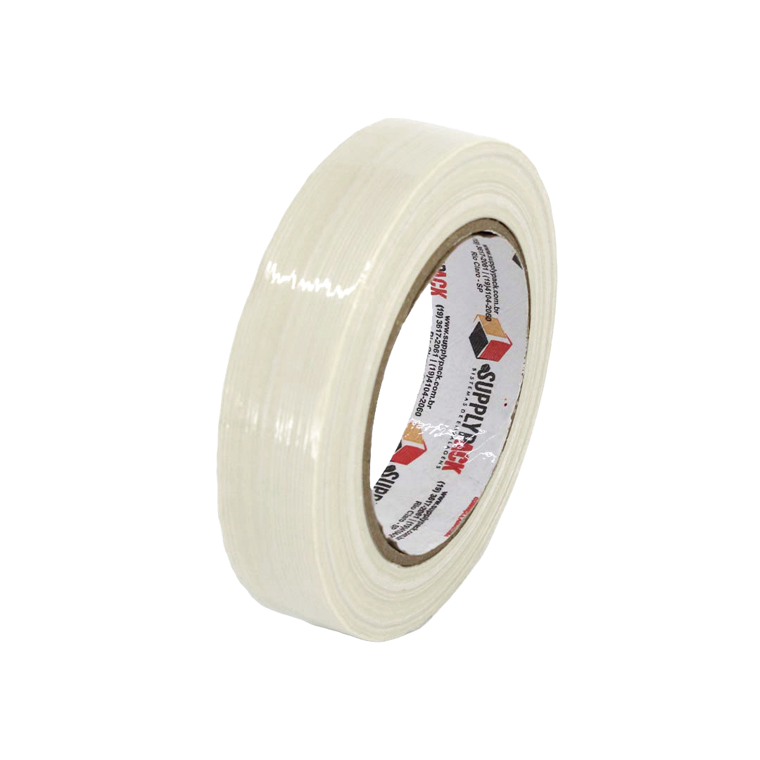 Fita Adesiva Filamentosa de Poliéster 2500 25mm X 50m