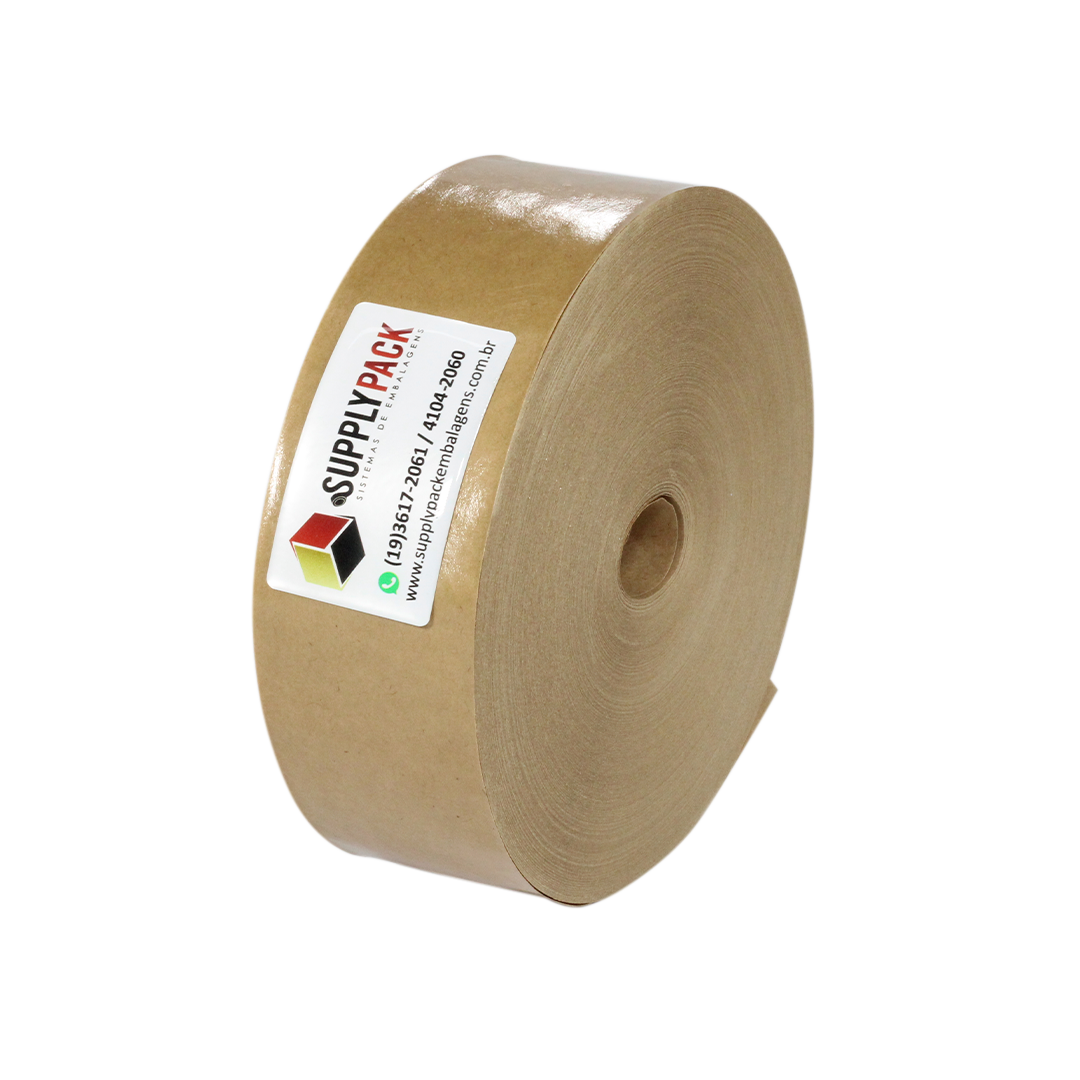Fita Gomada sem Reforco 60mm Rolo c/ aprox. 1,42 kg