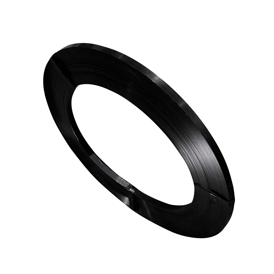 Fita de Aço Preta Laqueada FE-2 19mm x 0,5mm