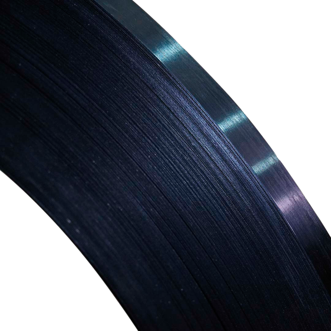 Fita de Aço Preta Laqueada FE-2 19mm x 0,5mm