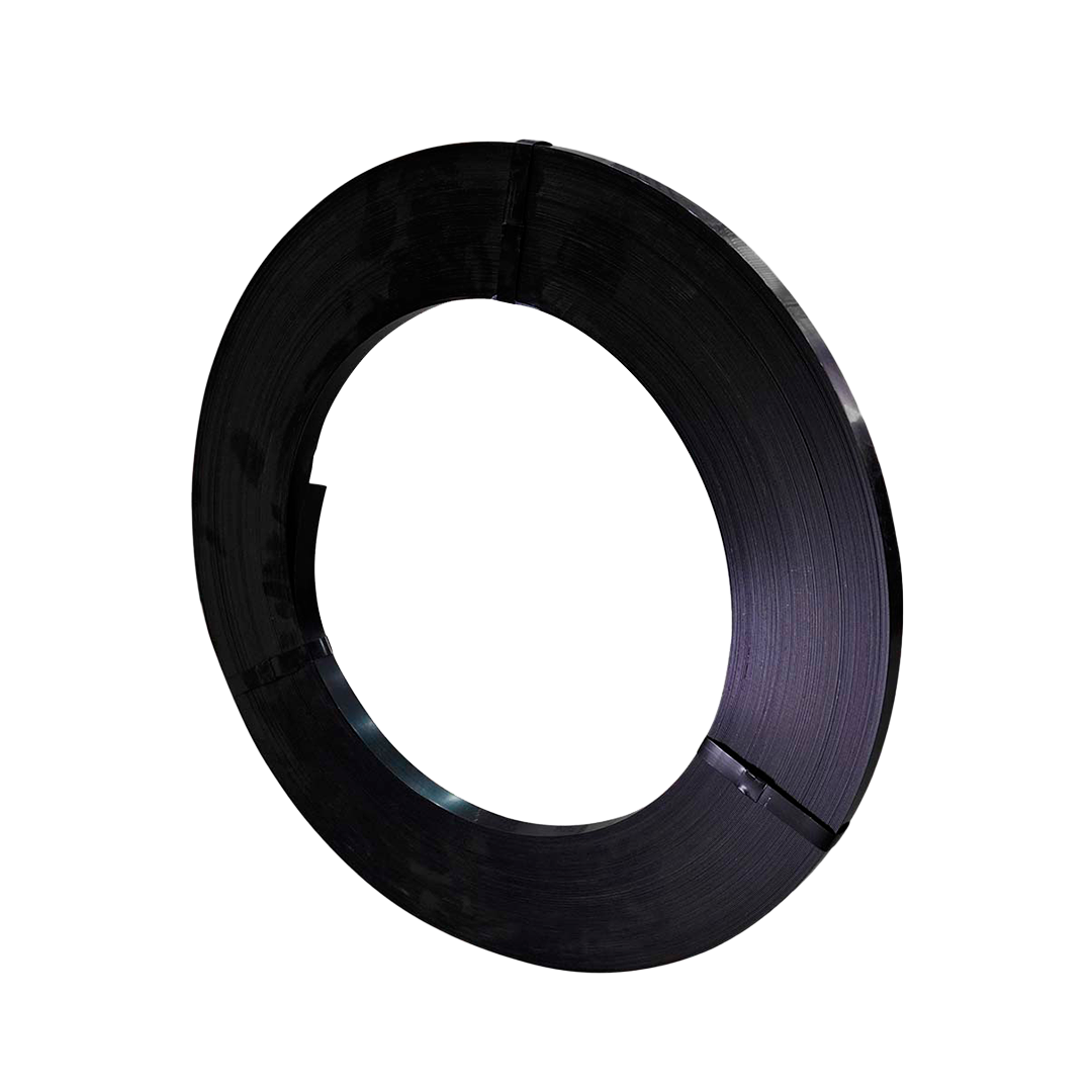 Fita de Aço Preta Laqueada FE-2 25mm x 1,0mm