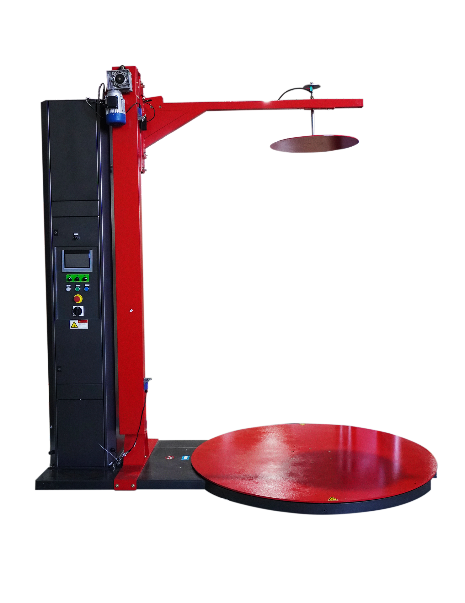 Envolvedora Strechadeira Paletizadora semi-Automática de Filmes Stretch c/ Pressor de Topo SPE-2400EC