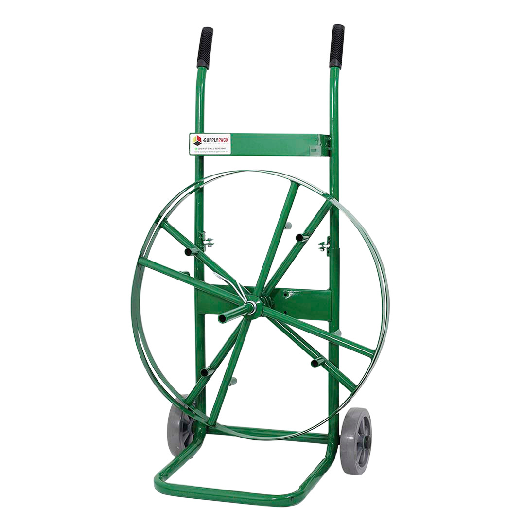 Carrinho Desbobinador de Fita de Arquear Pet Reforçado Aberto 400mm