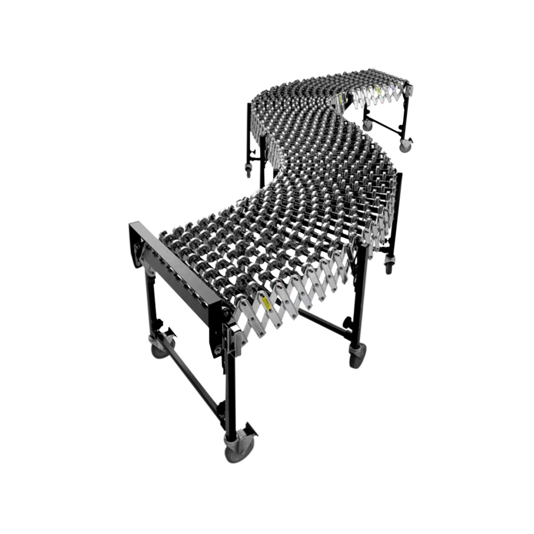 Esteira Transportadora Articulada com Rodízios de Ferro