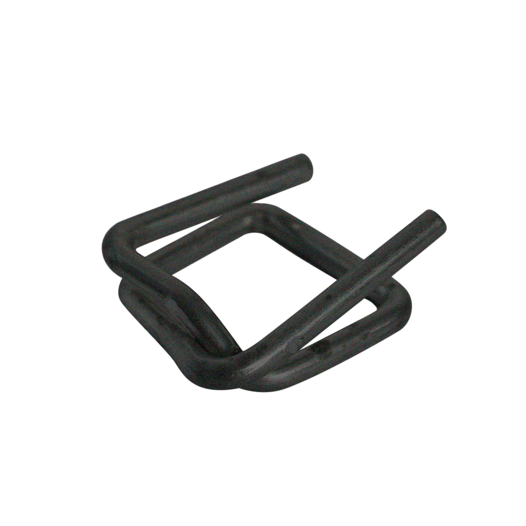 Selo Fivela Metálica Fosfatizada da Super Cinta Composta 19mm - Cx. c/ 500 unds