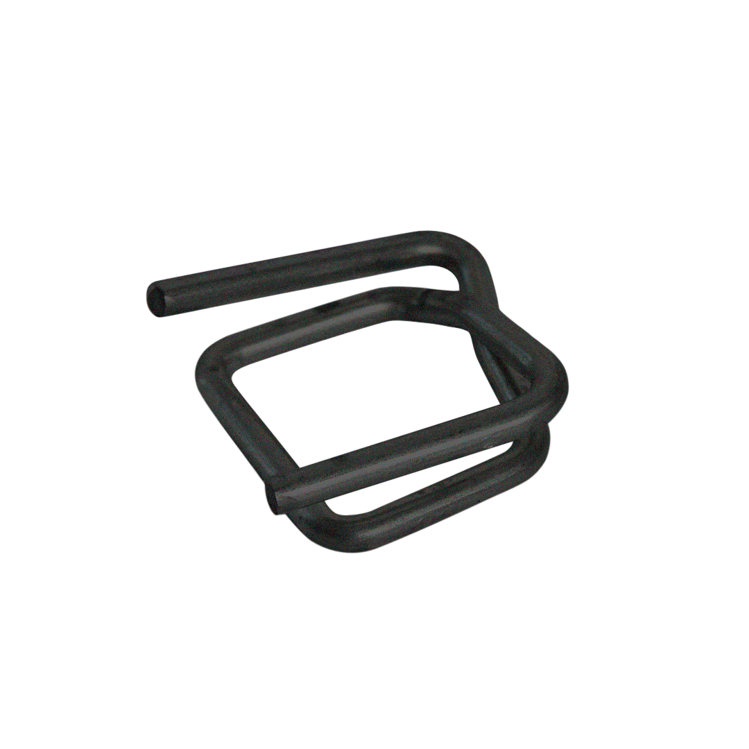 Selo Fivela Metálica Fosfatizada da Super Cinta Composta 19mm - Cx. c/ 500 unds