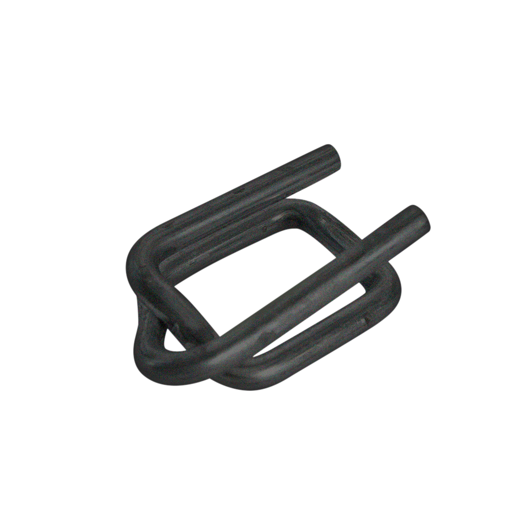 Selo Fivela Metálica Fosfatizada da Super Cinta Composta 32mm - Cx. c/ 125 unds