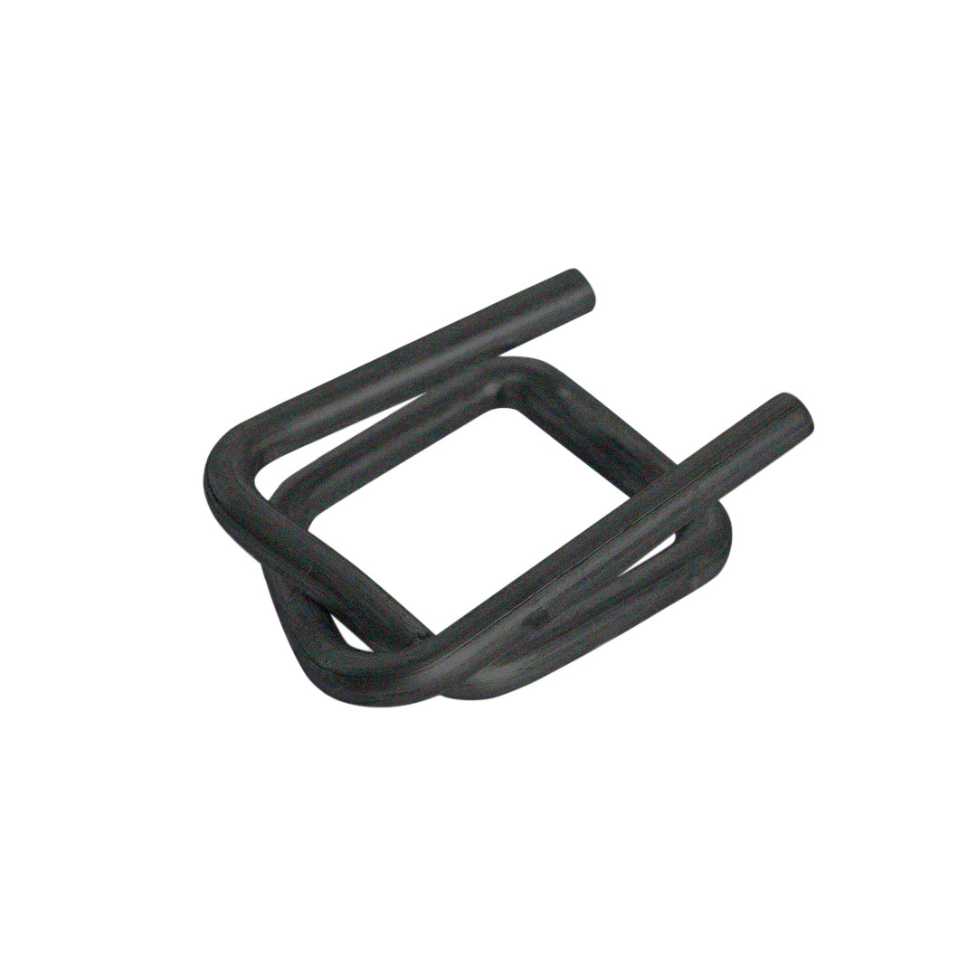 Selo Fivela Metálica Fosfatizada da Super Cinta Composta 25mm - Cx. c/ 250 unds